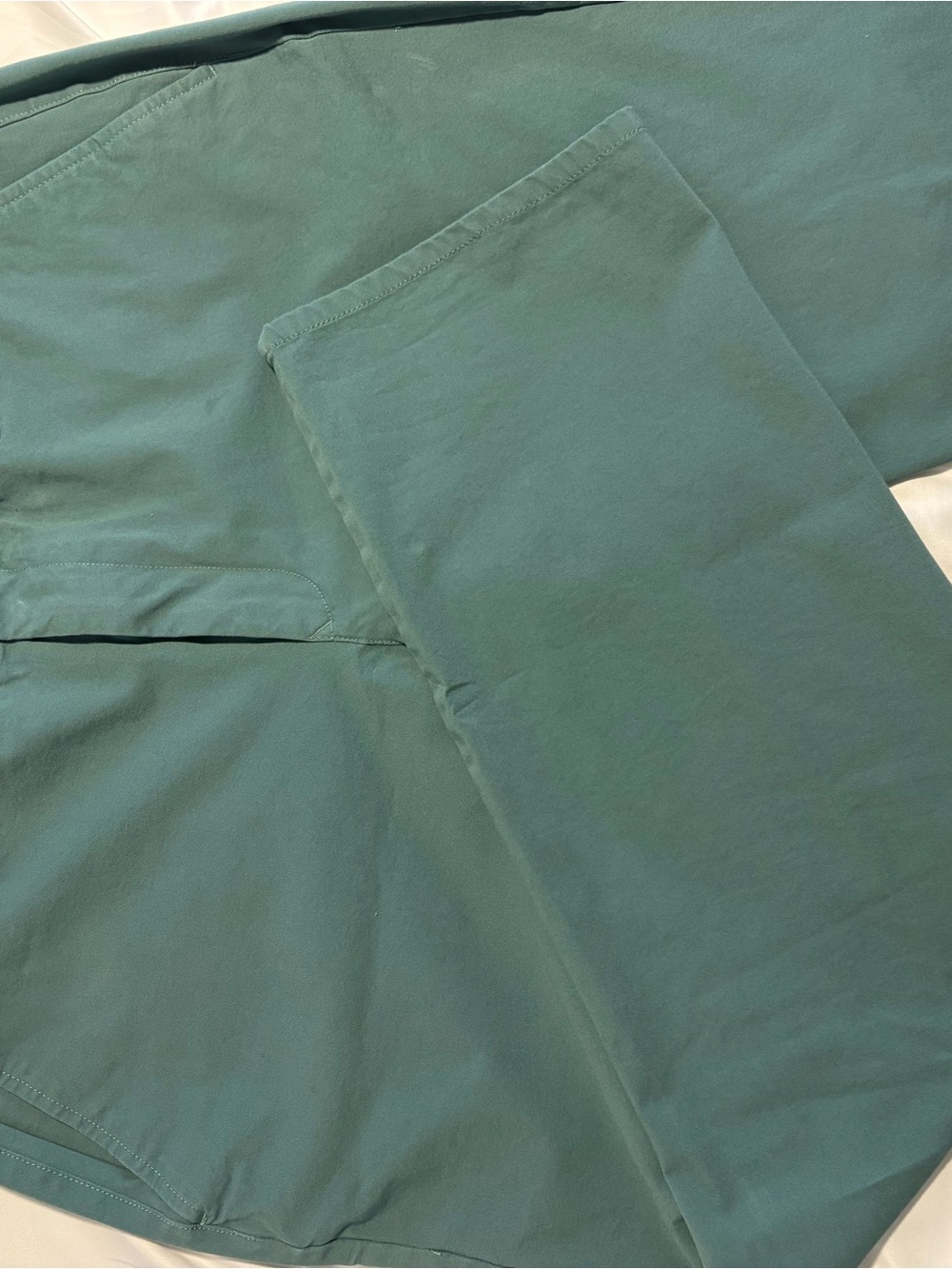 Bonobos Teal Pants with Blue Floral Lining